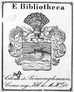 Clemens von Bönninghausen ExLibris