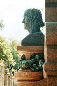 Samuel Hahnemann Portraitaufnahme Pere Lachaise